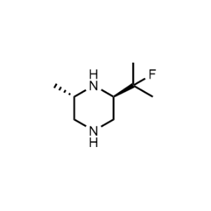 rel-(2R,6S)-2-(2-Fluoropropan-2-yl)-6-methylpiperazine|CS-1303631