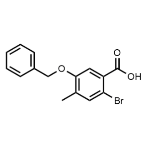 5-(Benzyloxy)-2-bromo-4-methylbenzoic acid|CS-1303634