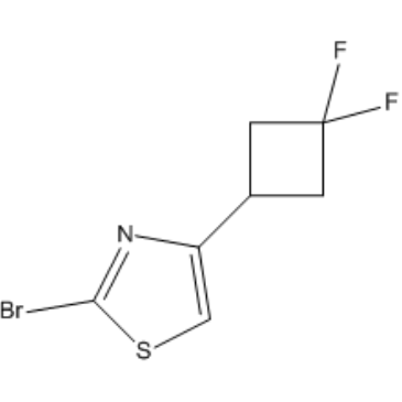 2-Bromo-4-(3,3-difluorocyclobutyl)thiazole|CS-1303640