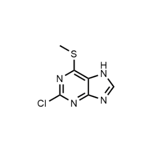 2-Chloro-6-(methylthio)-7H-purine|CS-1303832