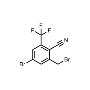 4-Bromo-2-(bromomethyl)-6-(trifluoromethyl)benzonitrile|CS-1303938