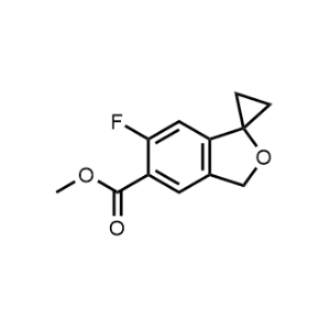 Methyl 6'-fluoro-3'H-spiro[cyclopropane-1,1'-isobenzofuran]-5'-carboxylate|CS-1304066