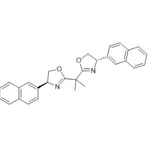 (4S,4′S)-2,2′-(1-Methylethylidene)bis[4,5-dihydro-4-(2-naphthalenyl)oxazole]|CS-1304408