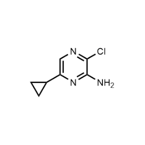 3-Chloro-6-cyclopropylpyrazin-2-amine|CS-1304676