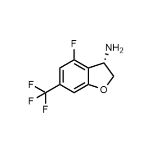 (S)-4-Fluoro-6-(trifluoromethyl)-2,3-dihydrobenzofuran-3-amine|CS-1304756