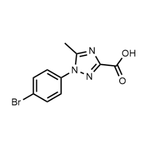 1-(4-Bromophenyl)-5-methyl-1H-1,2,4-triazole-3-carboxylic acid|CS-1305129