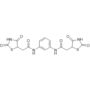 N,N'-(1,3-Phenylene)bis(2-(2,4-dioxothiazolidin-5-yl)acetamide)|CS-1305720