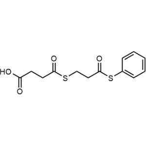 4-Oxo-4-((3-oxo-3-(phenylthio)propyl)thio)butanoic acid|CS-1305721