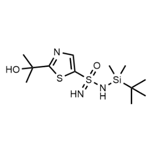 N-(tert-Butyldimethylsilyl)-2-(2-hydroxypropan-2-yl)thiazole-5-sulfonimidamide|CS-1305986