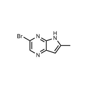 3-Bromo-6-methyl-5H-pyrrolo[2,3-b]pyrazine|CS-1305993