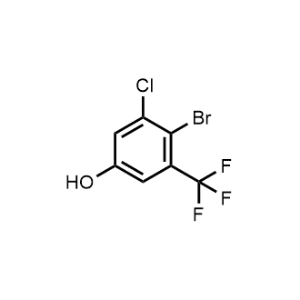 4-Bromo-3-chloro-5-(trifluoromethyl)phenol|CS-1306083