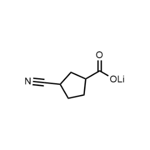 Lithium 3-cyanocyclopentane-1-carboxylate|CS-1306110