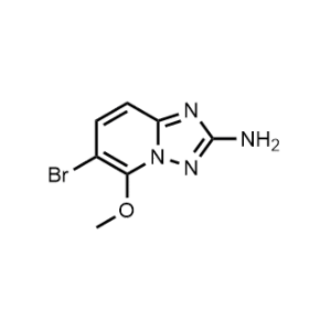 6-Bromo-5-methoxy-[1,2,4]triazolo[1,5-a]pyridin-2-amine|CS-1306248