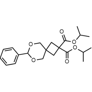 2,2-Bis(1-methylethyl) 7-phenyl-6,8-dioxaspiro[3.5]nonane-2,2-dicarboxylate|CS-1306272
