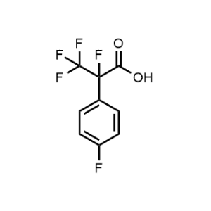 2,3,3,3-Tetrafluoro-2-(4-fluorophenyl)propanoic acid|CS-1306457