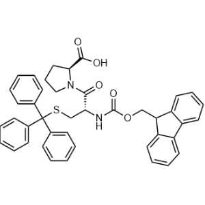 Fmoc-D-Cys(Trt)-Pro-OH|CS-1306899