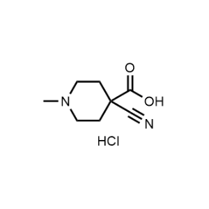 4-Cyano-1-methylpiperidine-4-carboxylic acid hydrochloride|CS-1307772