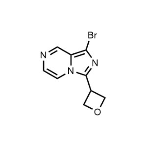 1-Bromo-3-(oxetan-3-yl)imidazo[1,5-a]pyrazine|CS-1307859