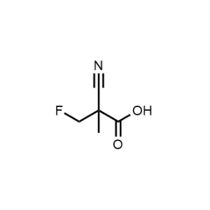 2-Cyano-3-fluoro-2-methylpropanoic acid|CS-1310236
