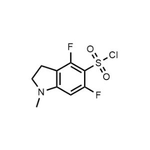 4,6-Difluoro-1-methylindoline-5-sulfonyl chloride|CS-1310466