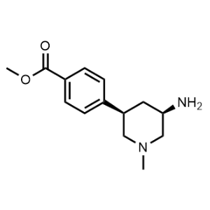 Methyl 4-((3R,5R)-5-amino-1-methylpiperidin-3-yl)benzoate|CS-1310803