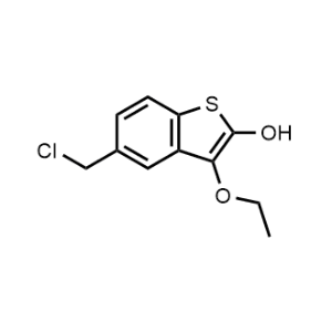 5-(Chloromethyl)-3-ethoxybenzo[b]thiophene-2-ol|CS-1310874