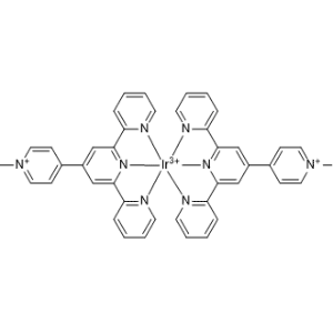 (OC-6-1′2)-Bis[4′-(1-methylpyridine)-2,2′:6′,2′′-tripyridyl-κN1,κN1′,κN1′′]-iridium 3+|CS-1310884