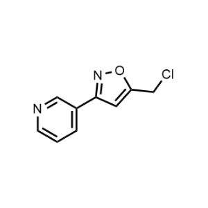 5-(Chloromethyl)-3-(pyridin-3-yl)isoxazole|CS-1311211