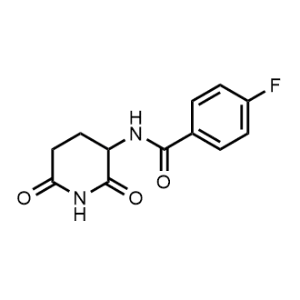 N-(2,6-Dioxopiperidin-3-yl)-4-fluorobenzamide|CS-1311254