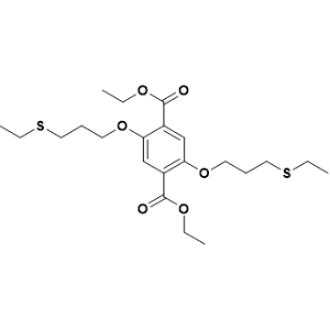 1,4-Diethyl 2,5-bis[3-(ethylthio)propoxy]-1,4-benzenedicarboxylate|CS-1311414