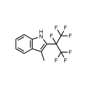 3-Methyl-2-(perfluoropropan-2-yl)-1H-indole|CS-1311529