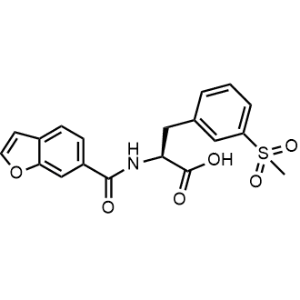 (S)-2-(Benzofuran-6-carboxamido)-3-(3-(methylsulfonyl)phenyl)propanoic acid Lifitegrast Impurity|CS-1311739