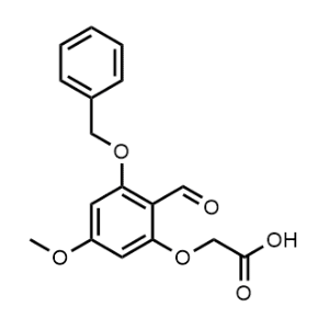 2-(3-(Benzyloxy)-2-formyl-5-methoxyphenoxy)acetic acid|CS-1311786