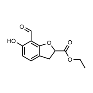 Ethyl 7-formyl-6-hydroxy-2,3-dihydrobenzofuran-2-carboxylate|CS-1311793