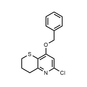 8-(Benzyloxy)-6-chloro-3,4-dihydro-2H-thiopyrano[3,2-b]pyridine|CS-1311838