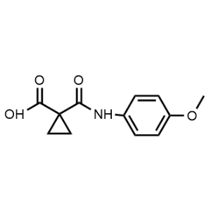 1-((4-Methoxyphenyl)carbamoyl)cyclopropane-1-carboxylic acid Cabozantinib impurity|CS-1311895