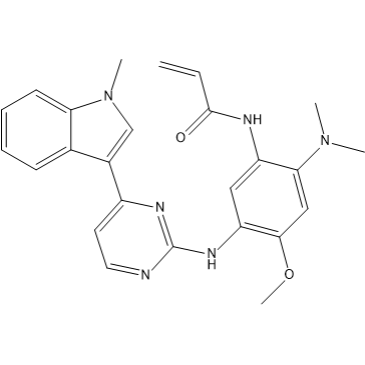 N-(2-(Dimethylamino)-4-methoxy-5-((4-(1-methyl-1H-indol-3-yl)pyrimidin-2-yl)amino)phenyl)acrylamide Osimertinib Impurity G|CS-1311914