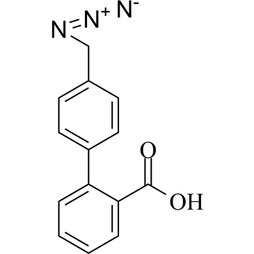 4'-(Azidomethyl)-[1,1'-biphenyl]-2-carboxylic acid Irbesartan Impurity 23|CS-1311944