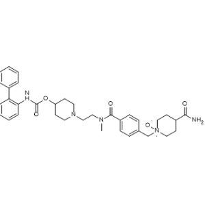 1-(4-((2-(4-(([1,1'-Biphenyl]-2-ylcarbamoyl)oxy)piperidin-1-yl)ethyl)(methyl)carbamoyl)benzyl)-4-carbamoylpiperidine 1-oxide Revefenacin Impurity N|CS-1312024