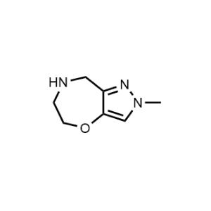 2-Methyl-5,6,7,8-tetrahydro-2H-pyrazolo[3,4-f][1,4]oxazepine|CS-1312186