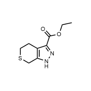 Ethyl 1,4,5,7-tetrahydrothiopyrano[3,4-c]pyrazole-3-carboxylate|CS-1312192