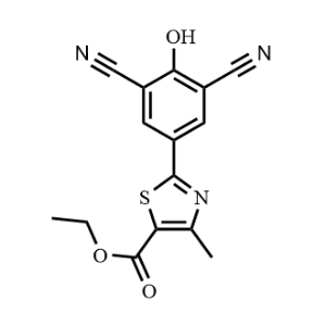 Ethyl 2-(3,5-dicyano-4-hydroxyphenyl)-4-methylthiazole-5-carboxylate Febuxostat Impurity|CS-1312300