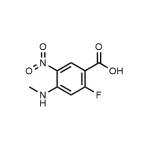 2-Fluoro-4-(methylamino)-5-nitrobenzoic acid|CS-1312394