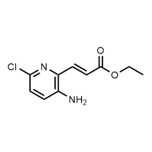 Ethyl (E)-3-(3-amino-6-chloropyridin-2-yl)acrylate|CS-1312404