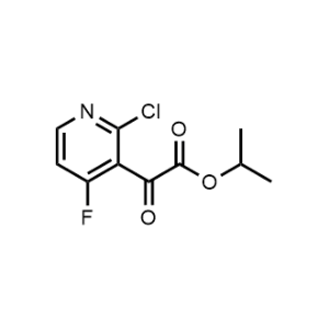 1-Methylethyl 2-chloro-4-fluoro-α-oxo-3-pyridineacetate|CS-1312596