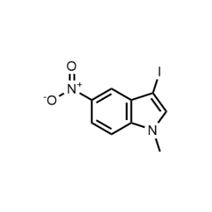 3-Iodo-1-methyl-5-nitro-1H-indole|CS-1312702