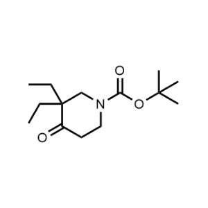 tert-Butyl 3,3-diethyl-4-oxopiperidine-1-carboxylate|CS-1312864