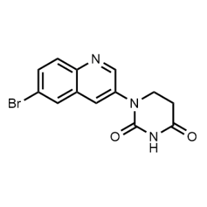 1-(6-Bromoquinolin-3-yl)dihydropyrimidine-2,4(1H,3H)-dione|CS-1312865