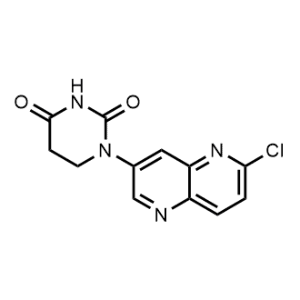 1-(6-Chloro-1,5-naphthyridin-3-yl)dihydropyrimidine-2,4(1H,3H)-dione|CS-1312878