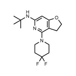 N-(tert-Butyl)-4-(4,4-difluoropiperidin-1-yl)-2,3-dihydrofuro[3,2-c]pyridin-6-amine|CS-1312924